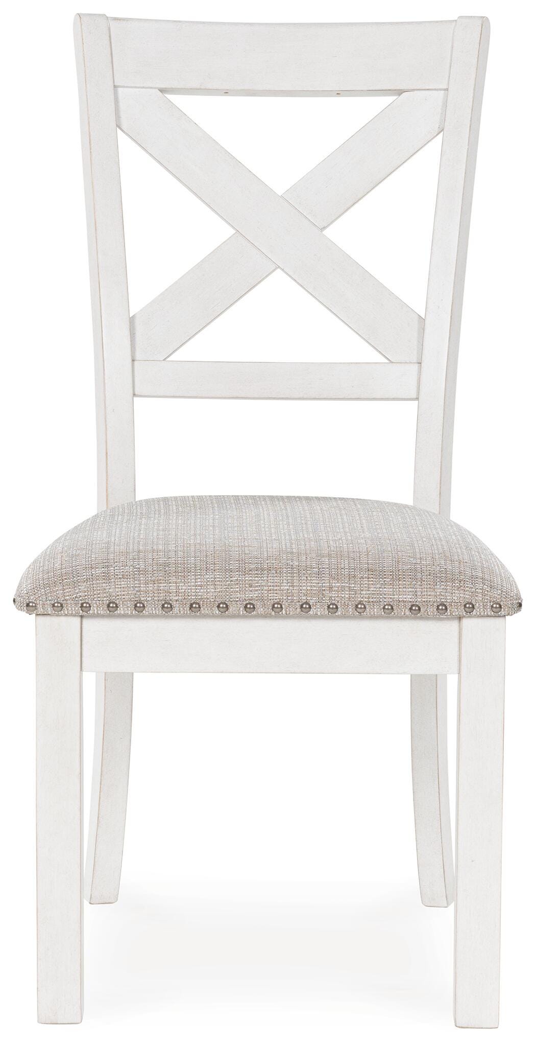 Robbinsdale Dining Table, 6 Chairs and Bench (D642-SI) - Image 7