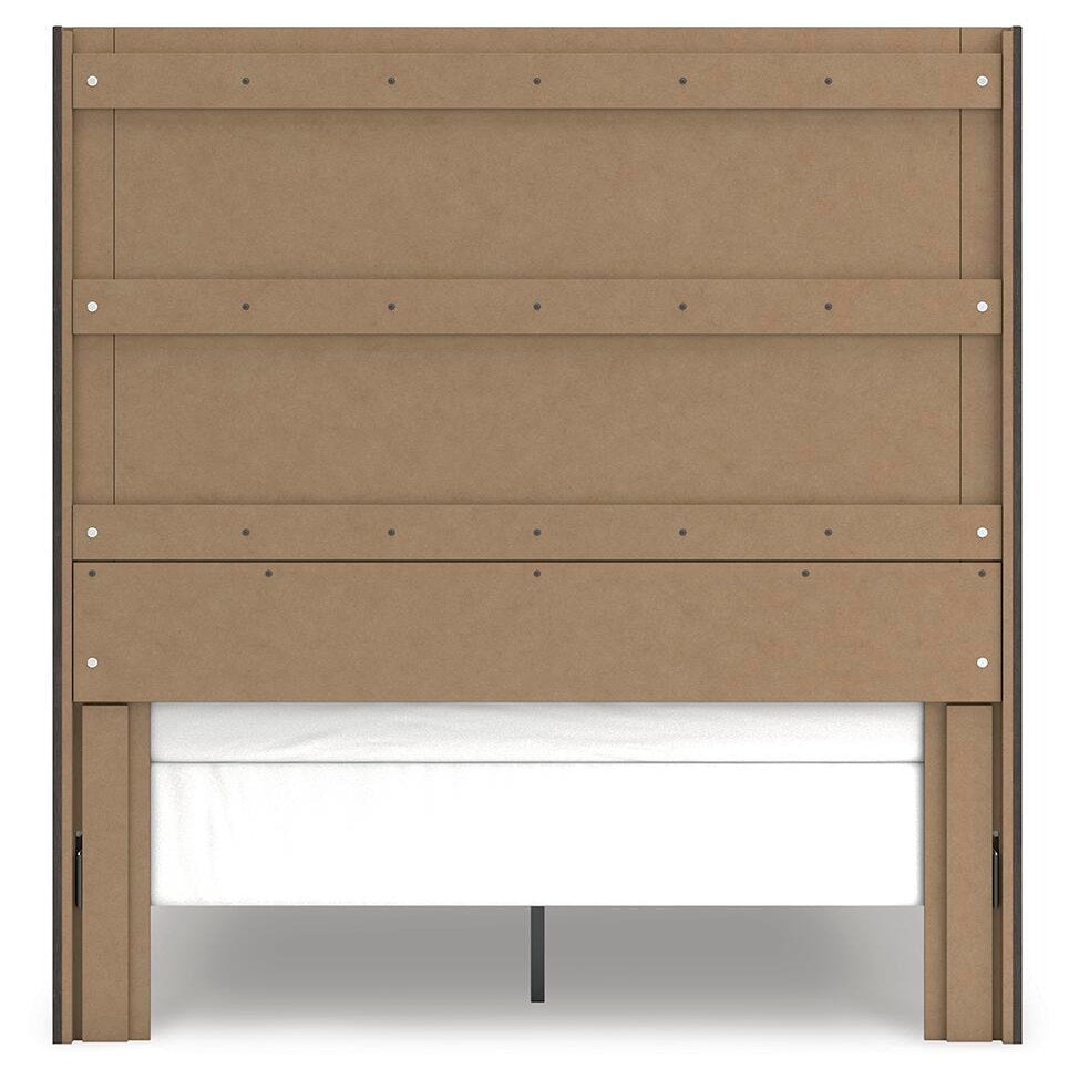 Fraluna Queen Panel Bed, Dresser, Mirror, and Nightstand (PCB3370-SI) - Image 13