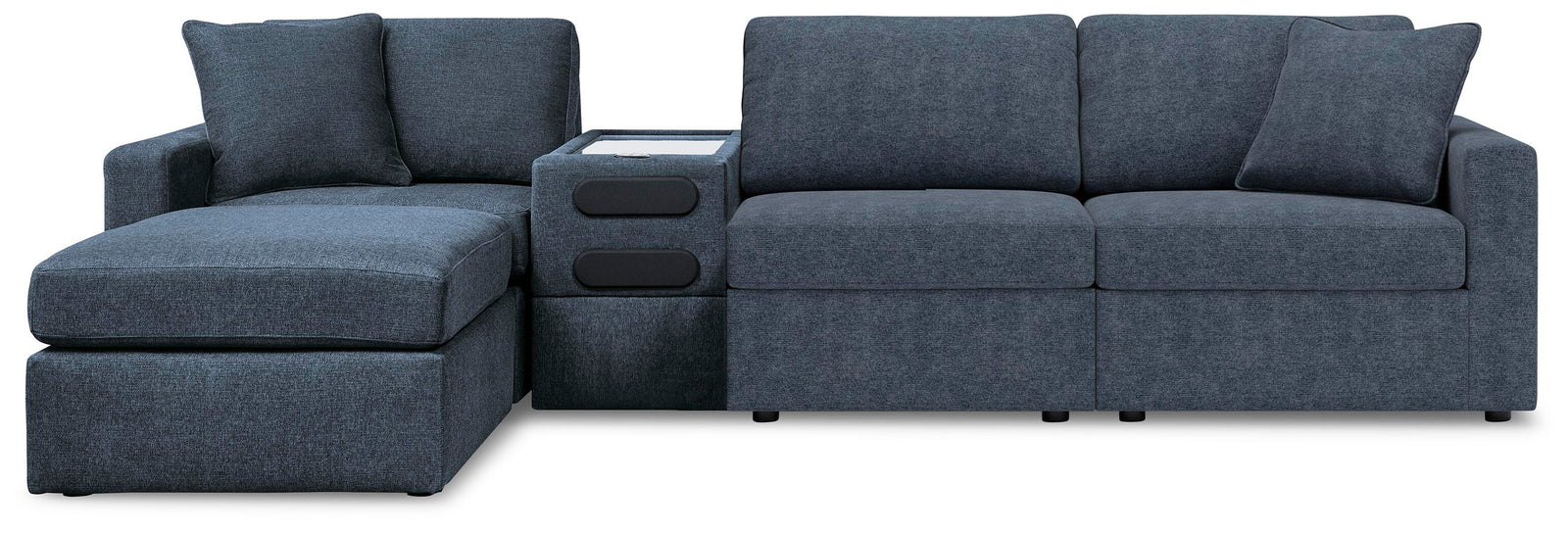 Modmax 4-Piece Sectional and Ottoman (92121-SI)