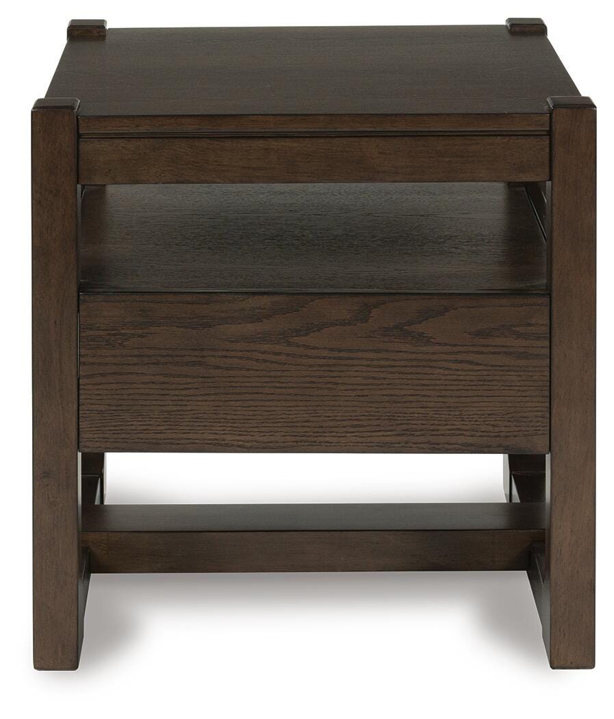 Breckington End Table - Dark Brown (T856-SI) - Image 5