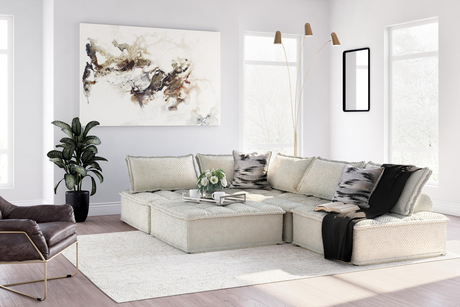 Bales 5-Piece Modular Seating (A3000244-SI) - Image 11