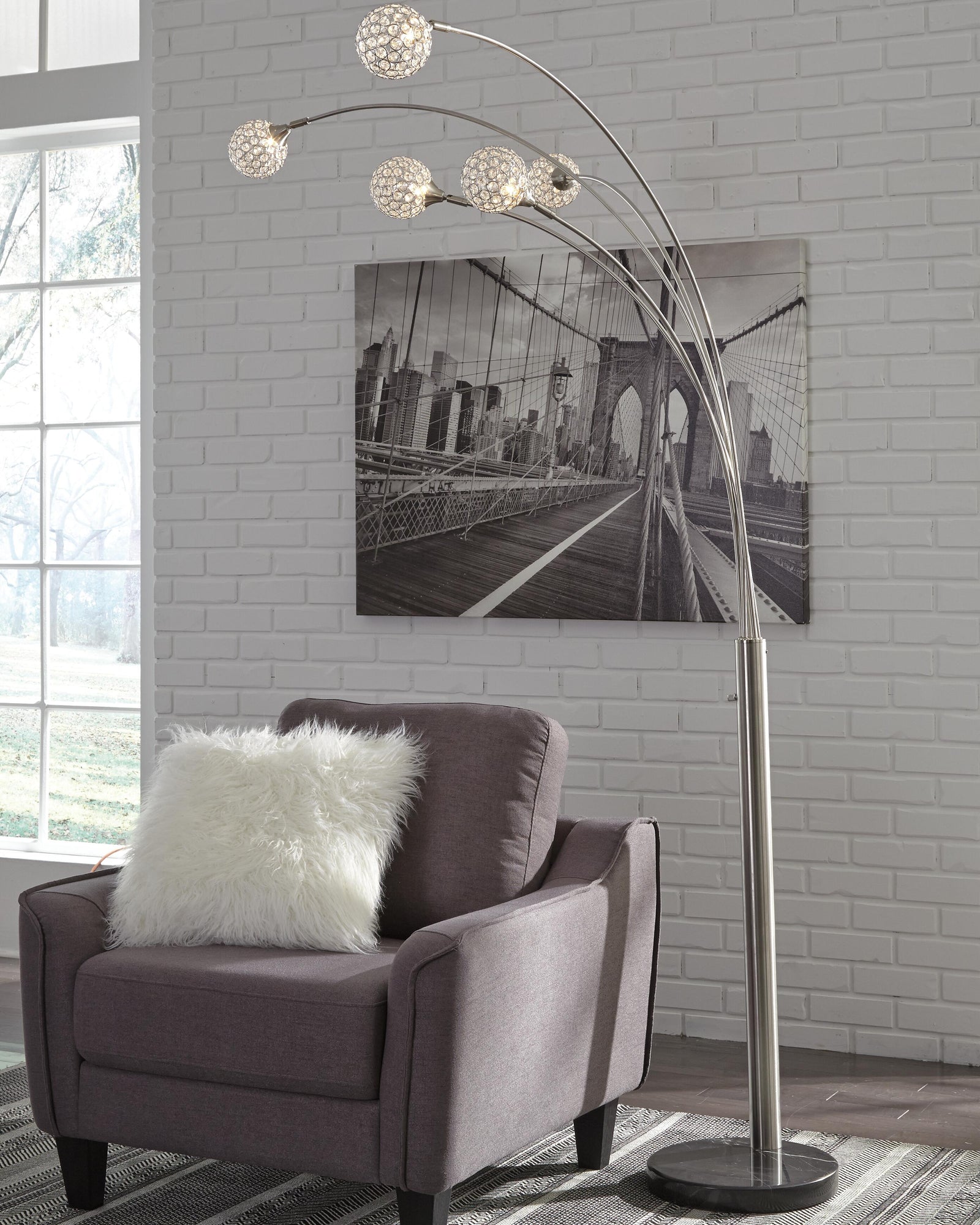 Winter Arc Lamp (L725089-SI) - Image 2