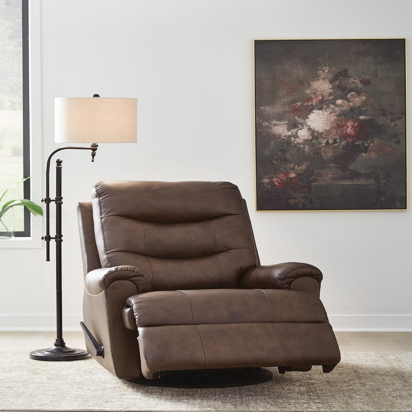 Flynwood Swivel Glider Recliner (PCU13400-SI) - Image 7
