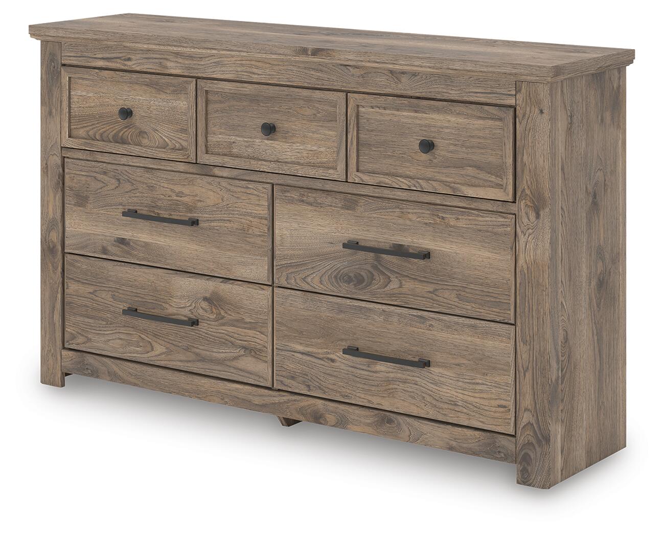 Rusticott Queen Poster Bed, Dresser and Nightstand (PCB2260-SI) - Image 8