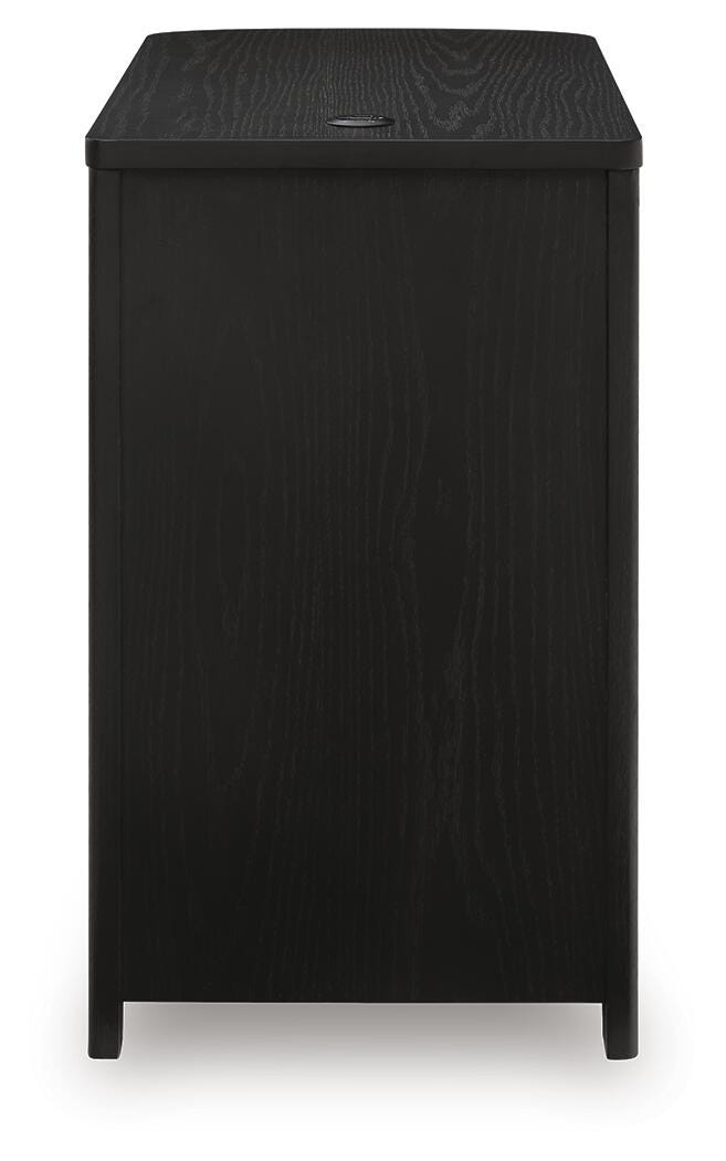 Camdill Chairside End Table - Black (T208-SI) - Image 6