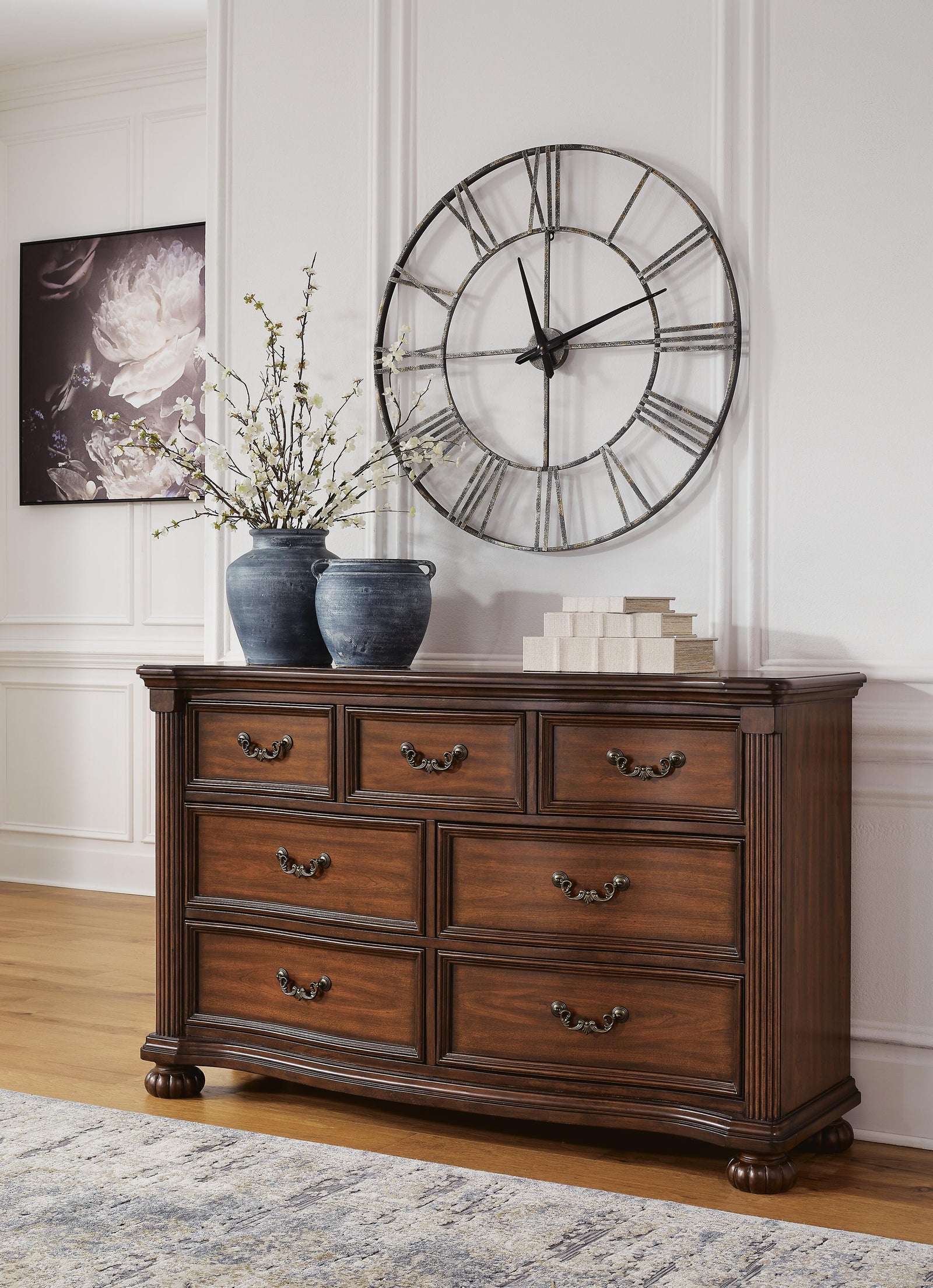 Lavinton Dresser - Brown (B764-SI) - Image 7