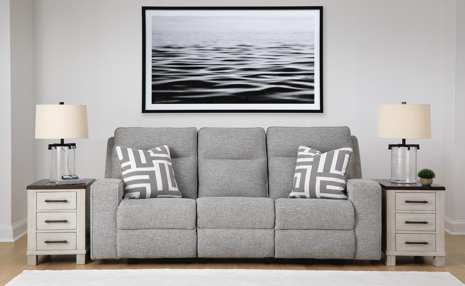 Biscoe Power Reclining Sofa (90503-SI) - Image 7