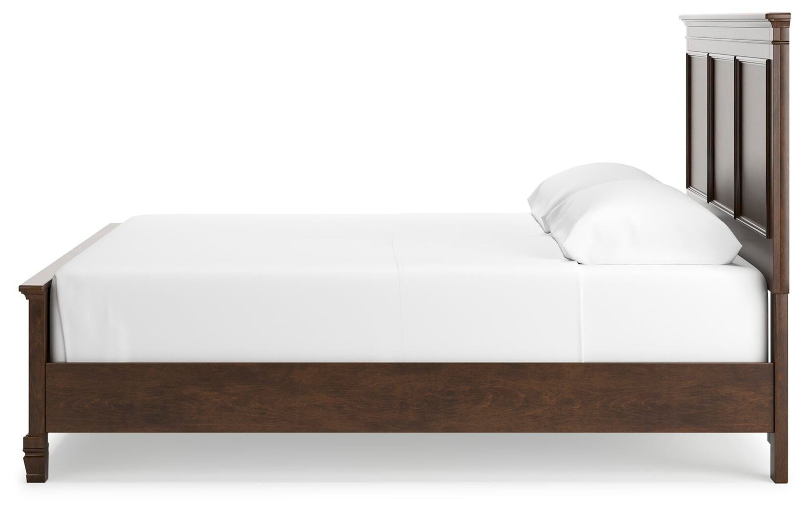 Danabrin Panel Bed, Dresser, Mirror and Nightstand - Brown (B685-SI) - Image 14