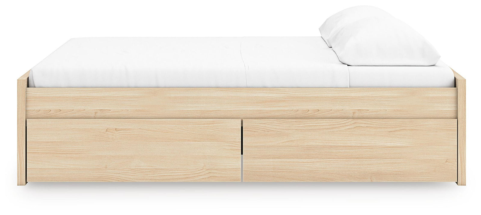 Onita Platform Bed with 2 Side Storage - Natural (EB9632-SI) - Image 8