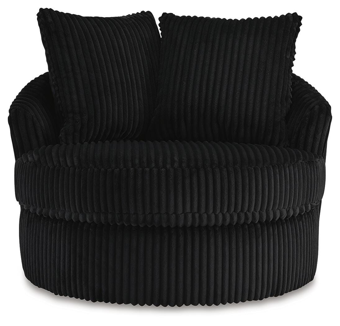 Gramwell Swivel Accent Chair (A3000725-SI) - Image 2