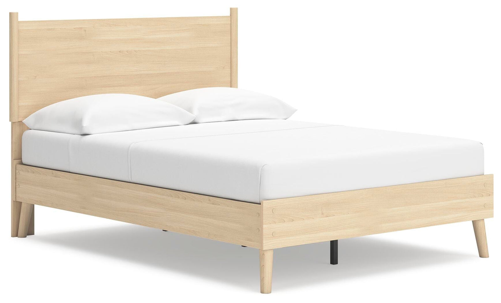 Cabinella Platform Panel Bed (Youth) - Tan (EB2444-SI)