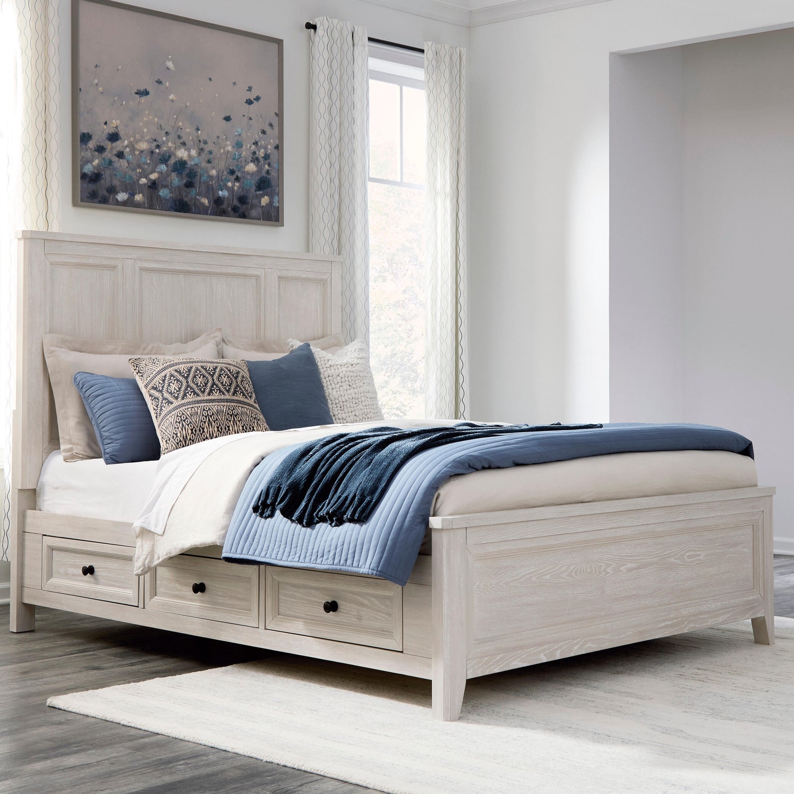 Darbonton Queen Panel Storage Bed (PCB853-SI) - Image 5