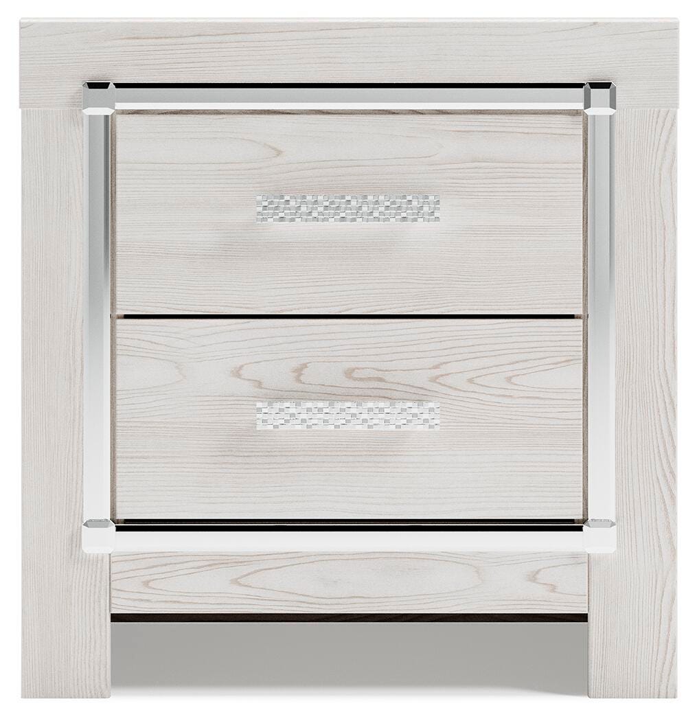 Altyra Upholstered Storage Bed, Dresser, Mirror, Chest, and Nightstand - White (B2640-SI) - Image 16