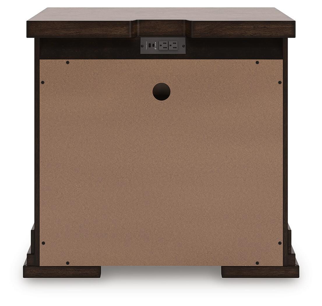 Taffenbrook Nightstand - Medium Brown (B849-SI) - Image 7