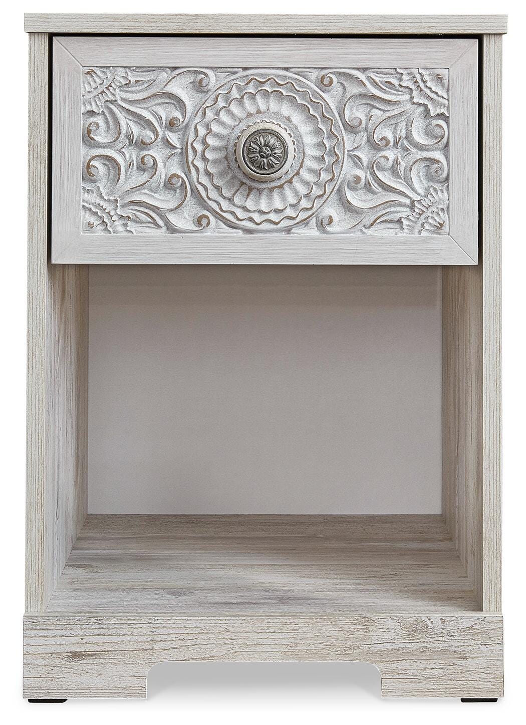 Paxberry Nightstand - Whitewash (EB1811-SI) - Image 6