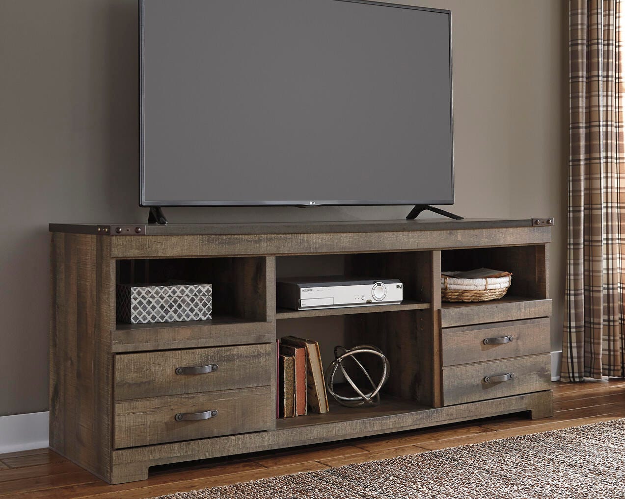 Trinell 63 TV Stand (W446-SI) - Image 2