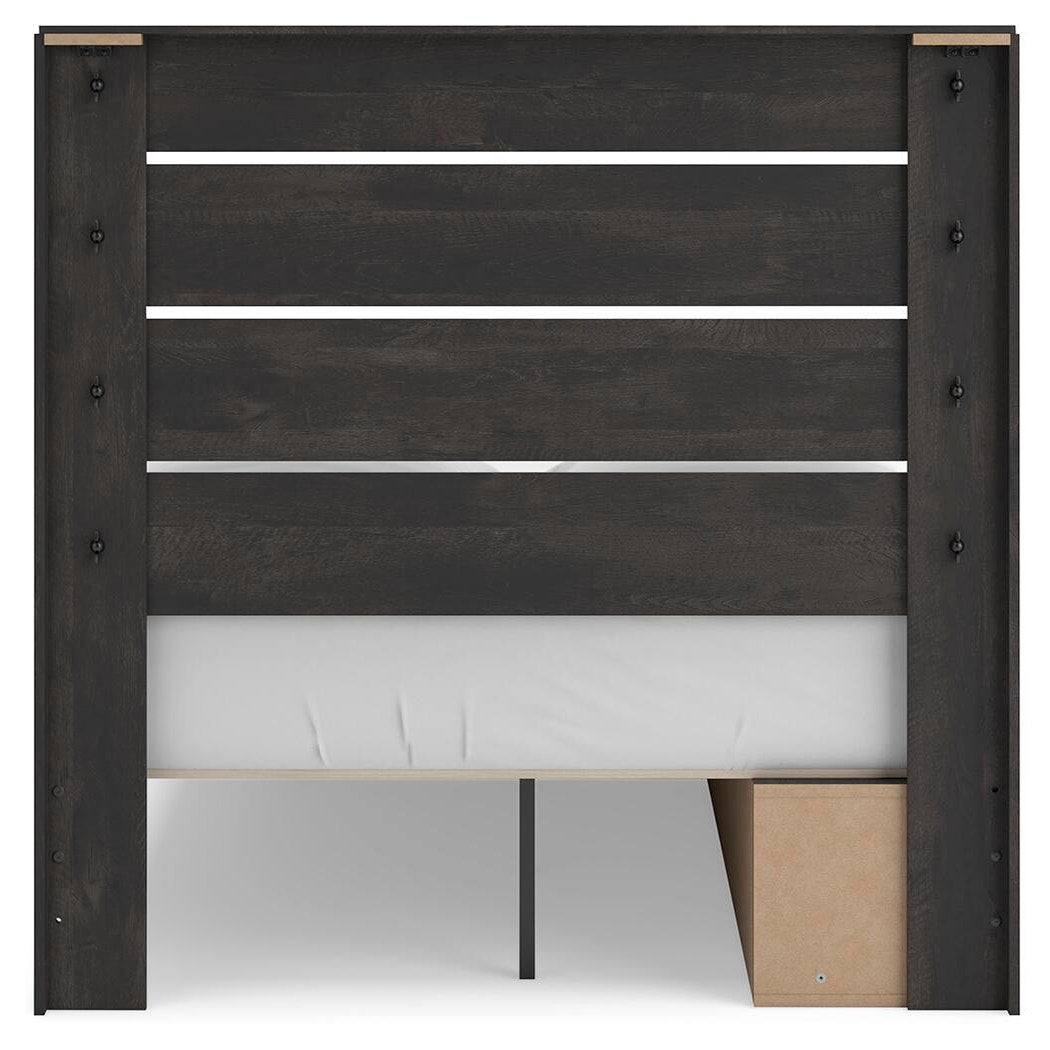 Hollivern Full Panel Storage Bed (PCB2108-SI) - Image 6