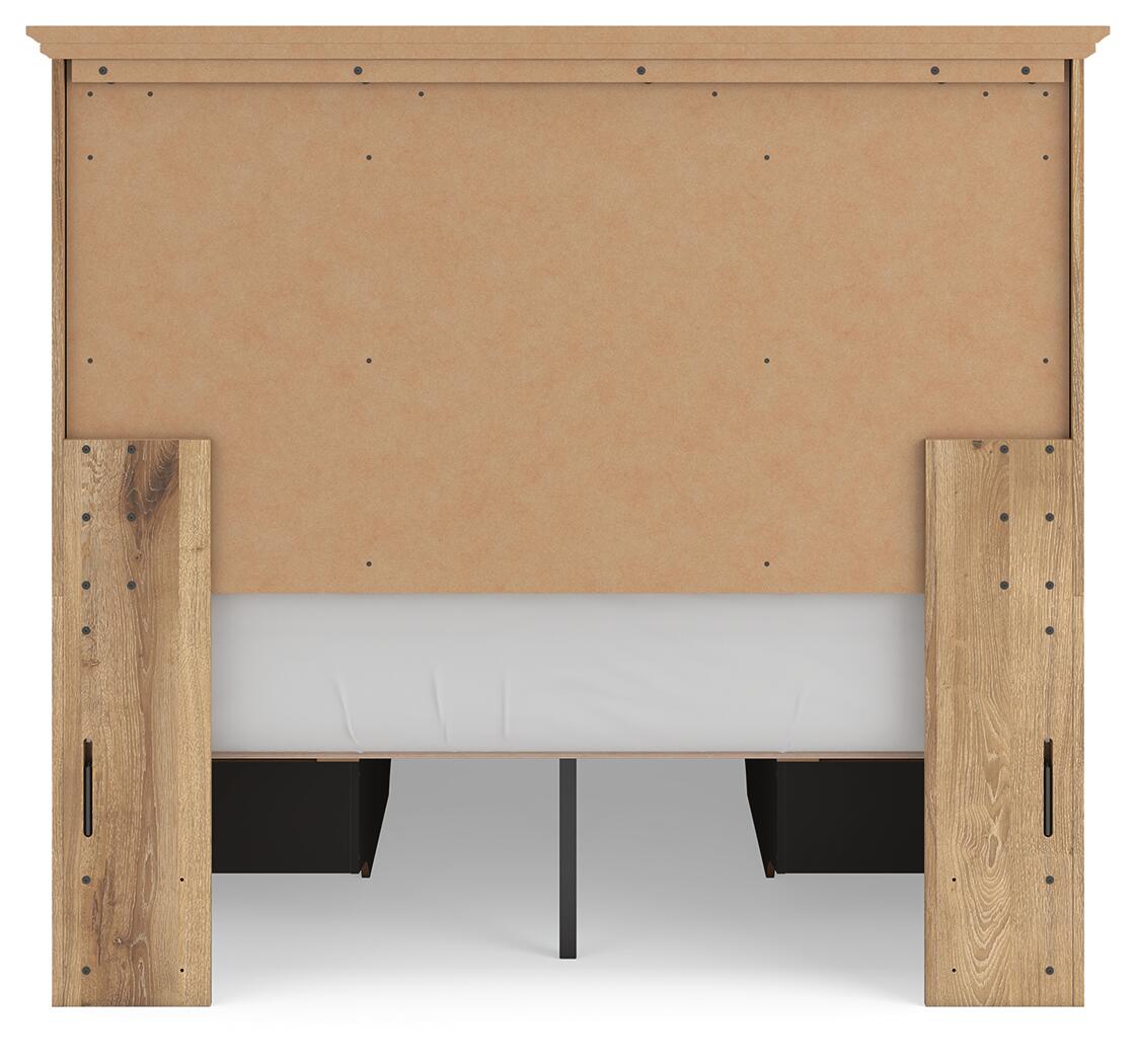 Makidern Full Panel Storage Bed (PCB1170-SI) - Image 7