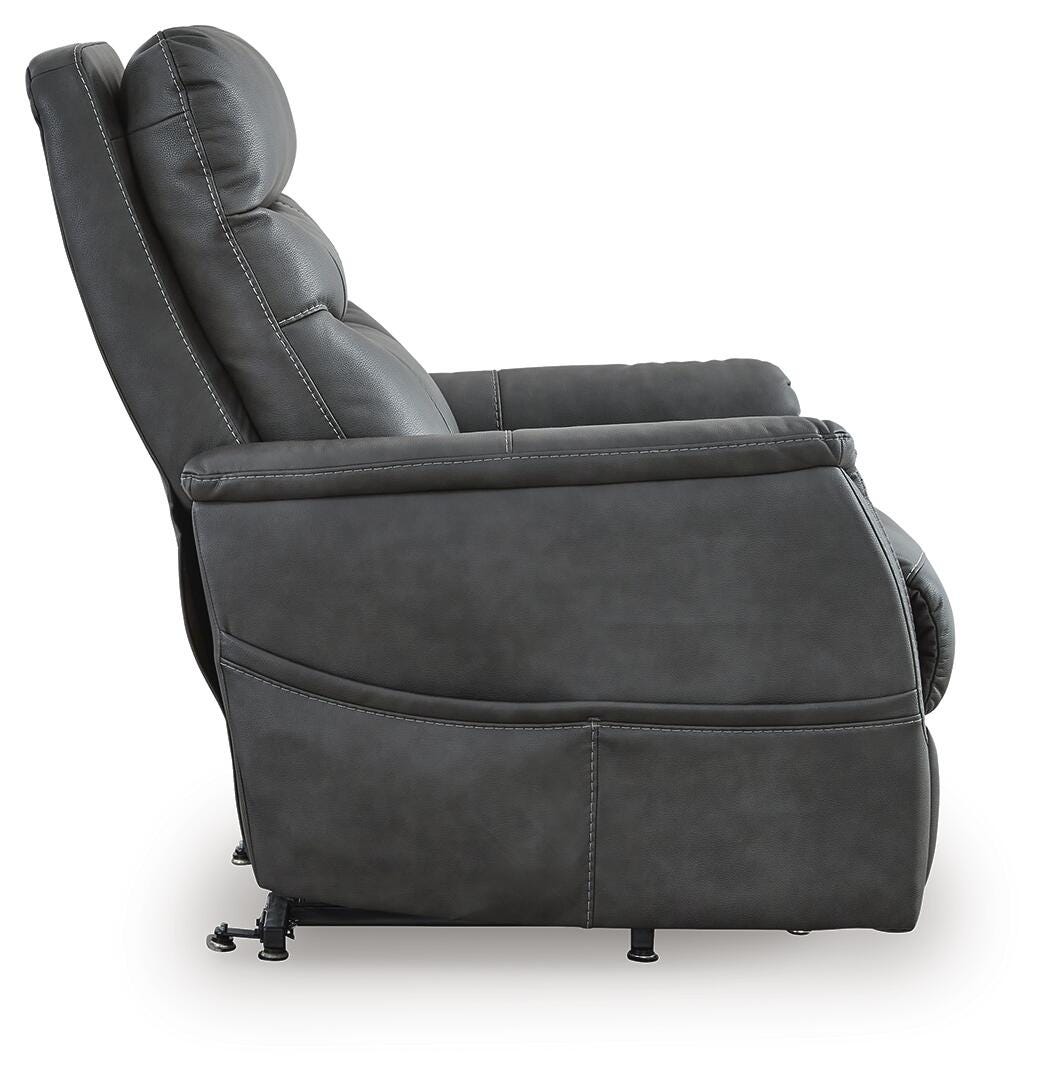 Strawbill Power Lift Recliner (63909-SI) - Image 5