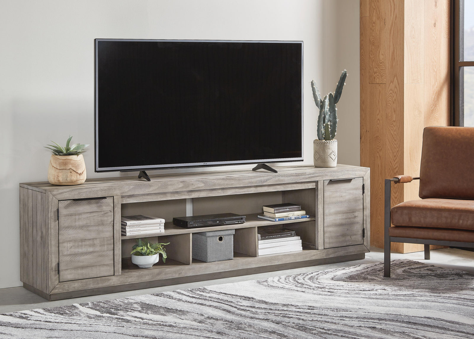 Naydell 92 TV Stand (W996-SI) - Image 5