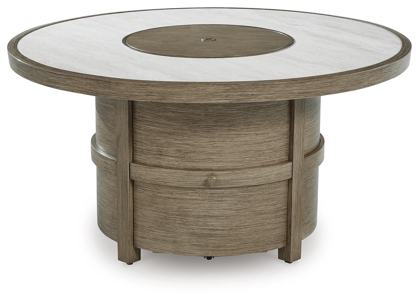 Rainier Ranch Fire Pit Table (P701-SI) - Image 16
