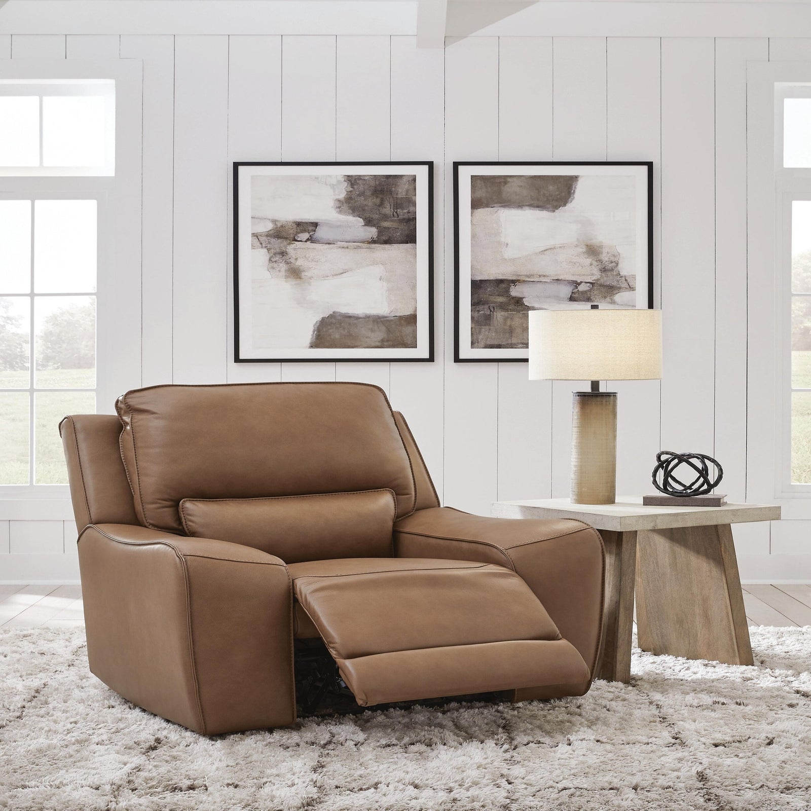 DeepWakes Power Reclining Loveseat with Console (PCU62606-SI) - Image 7