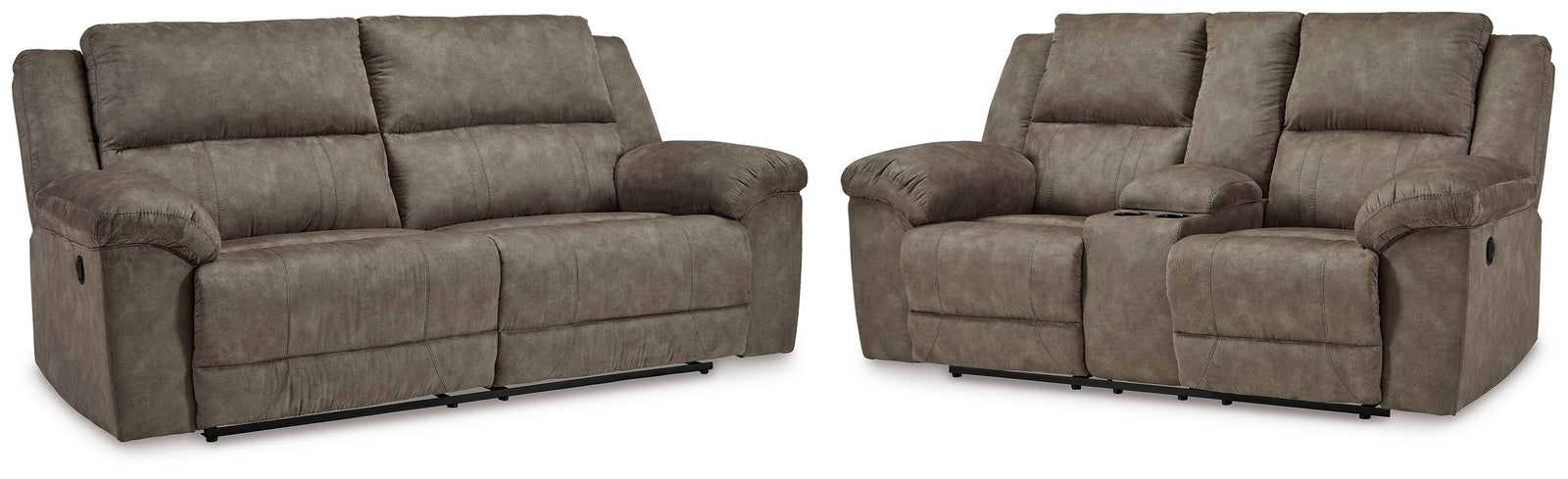 Laresview Reclining Sofa and Loveseat (37203-SI)