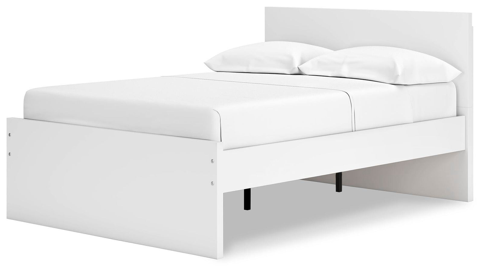 Onita Panel Platform Bed (Youth) - White (EB9630-SI) - Image 3