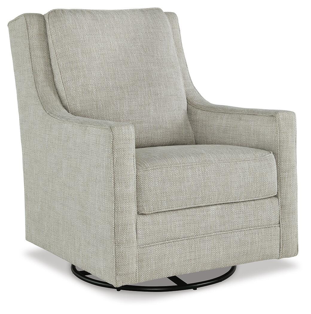 Kambria Swivel Glider Accent Chair (A3000265-SI)