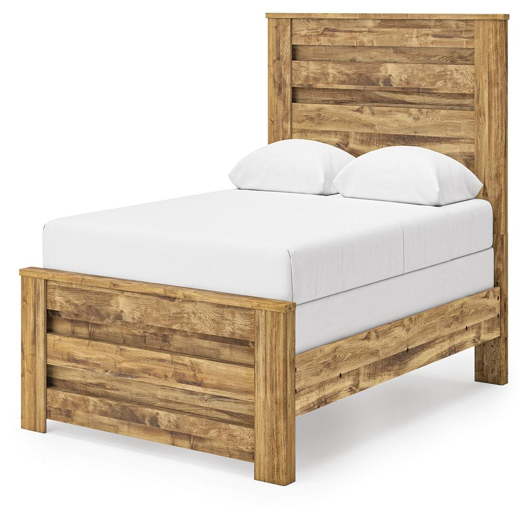 Maystonna Queen Panel Bed, Dresser and Mirror (PCB1580-SI) - Image 14