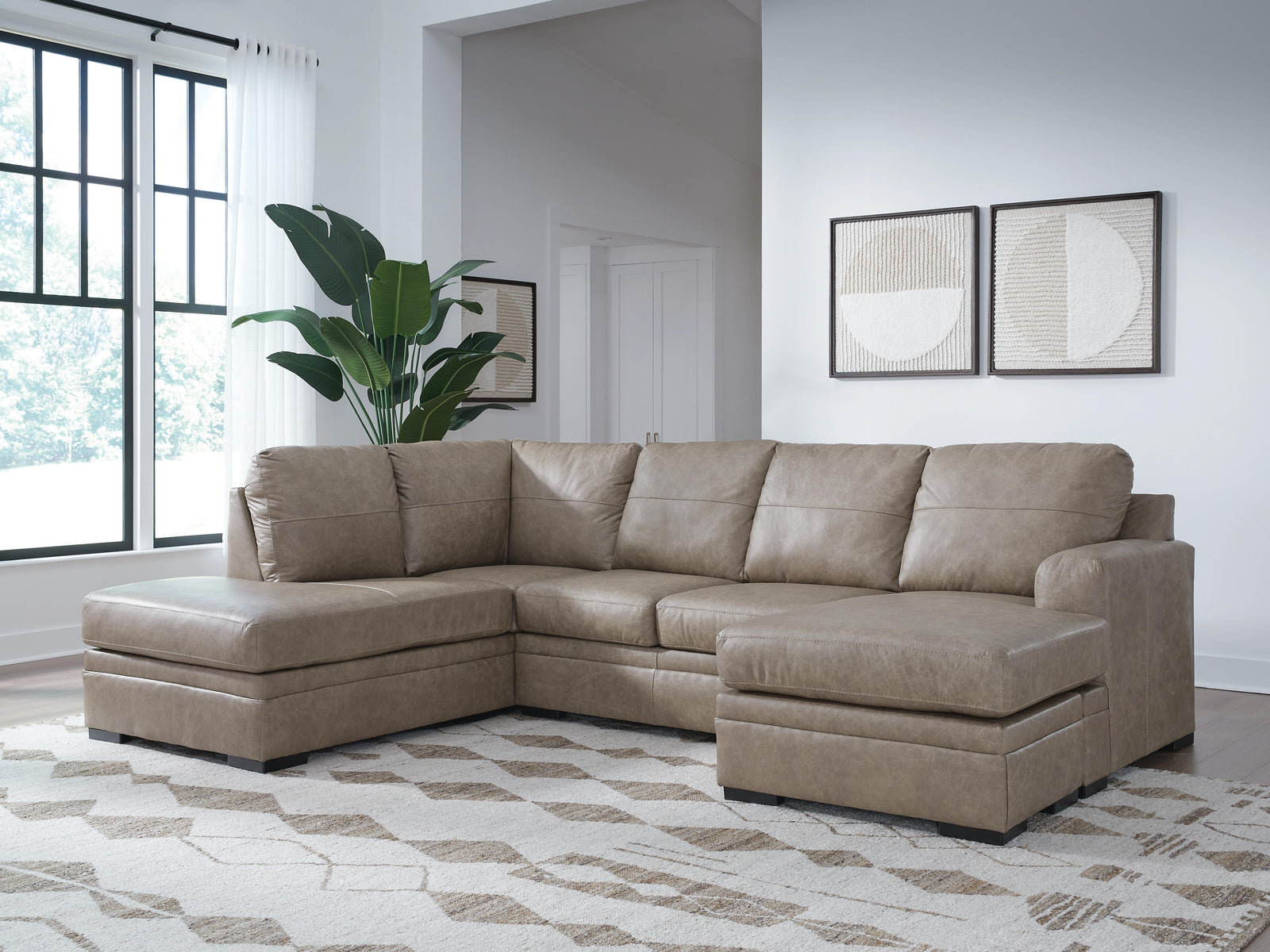 Amuleto 2-Piece Sectional with Chaise (22405-SI) - Image 2