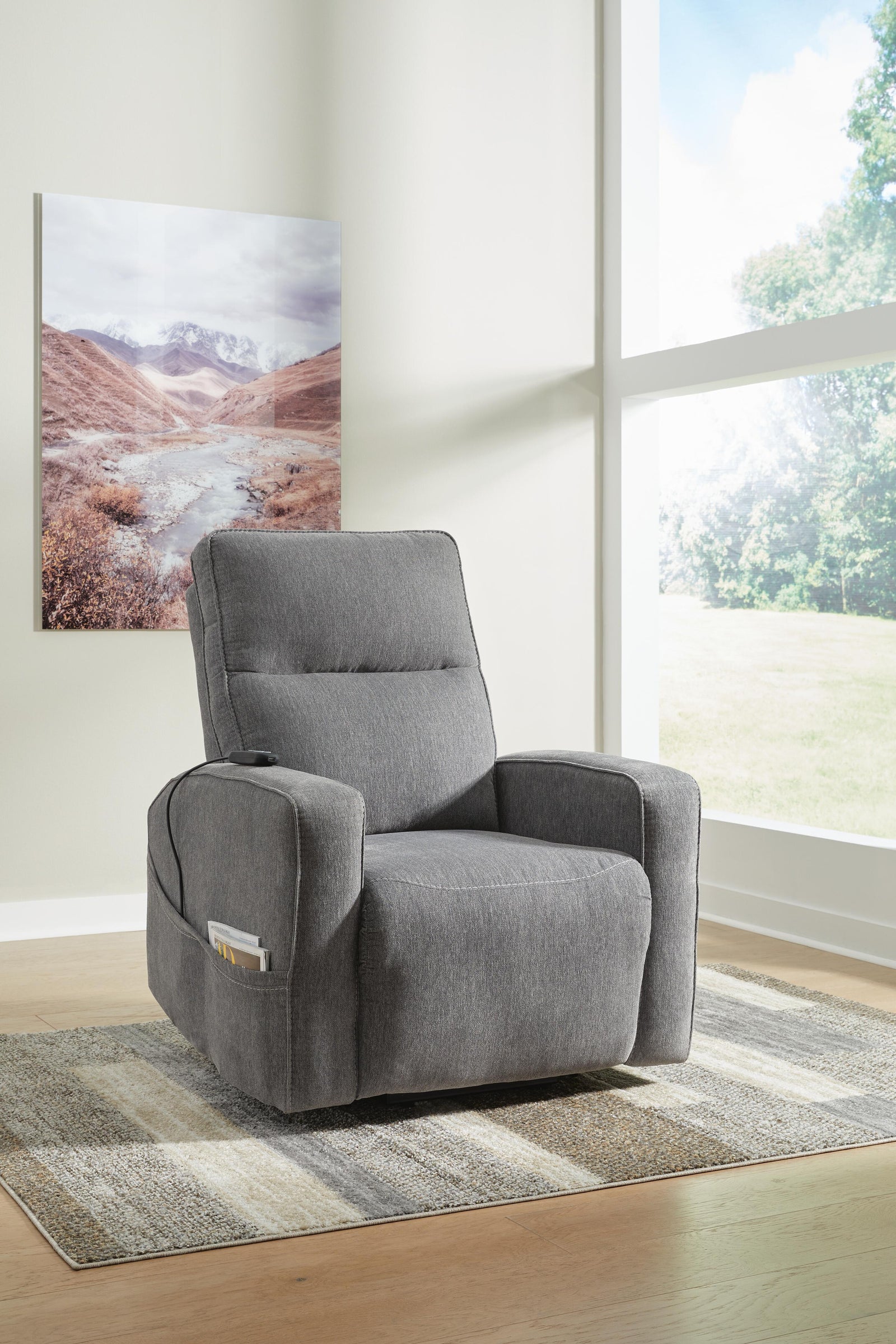 Starganza Power Lift Recliner (93704-SI) - Image 8
