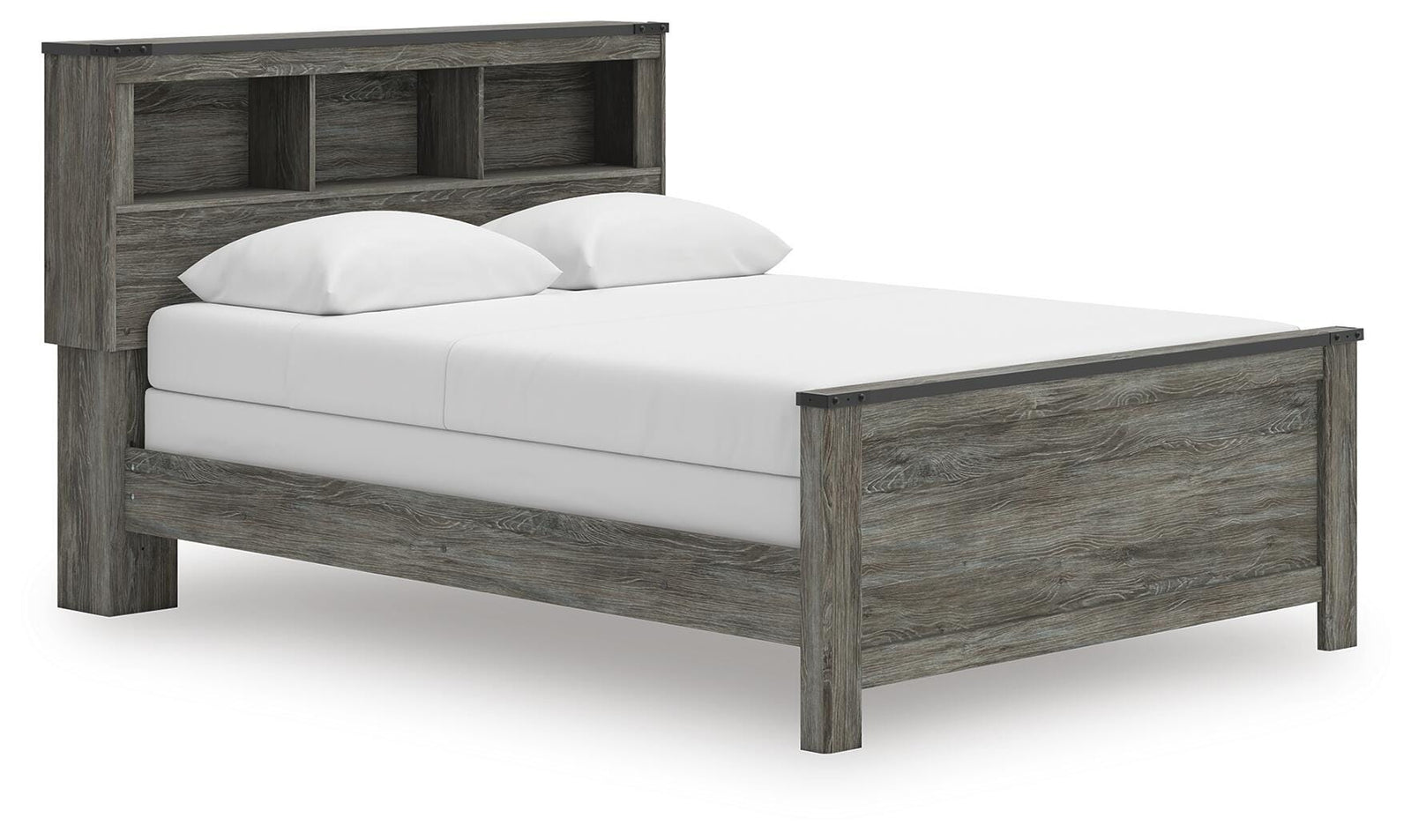Frandern Bookcase Bed, Dresser and Mirror (B4480-SI) - Image 10
