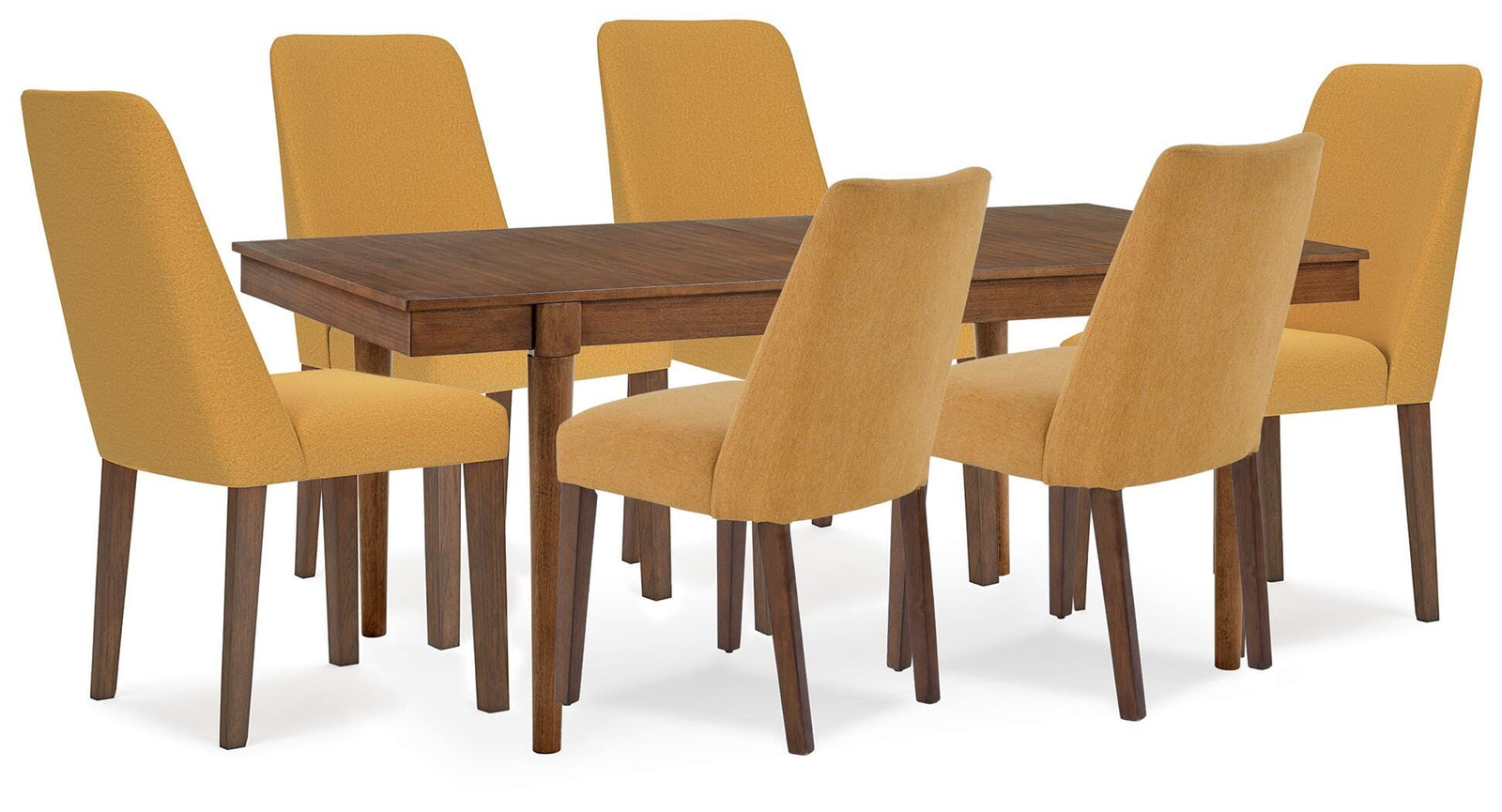 Lyncott Extension Dining Table and 6 Chairs (D615-SI)