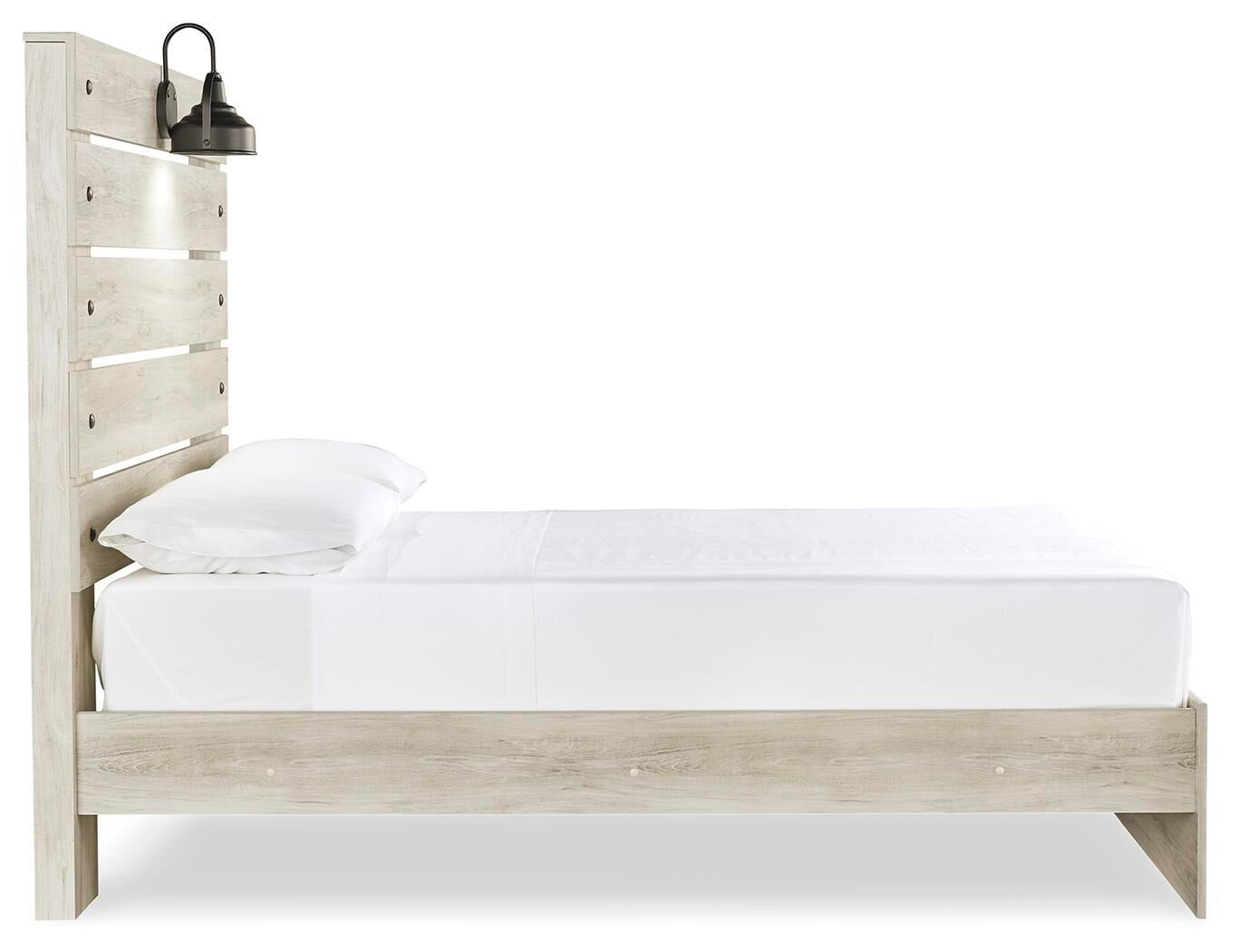 Cambeck Panel Bed (Youth) - Whitewash (B192-SI) - Image 5