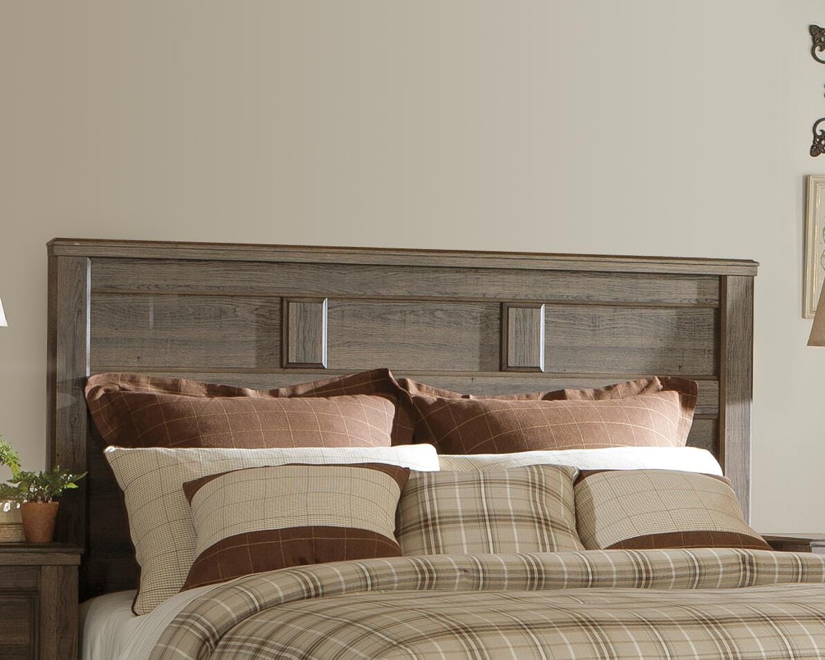 Juararo Panel Headboard - Dark Brown (B251-SI) - Image 4