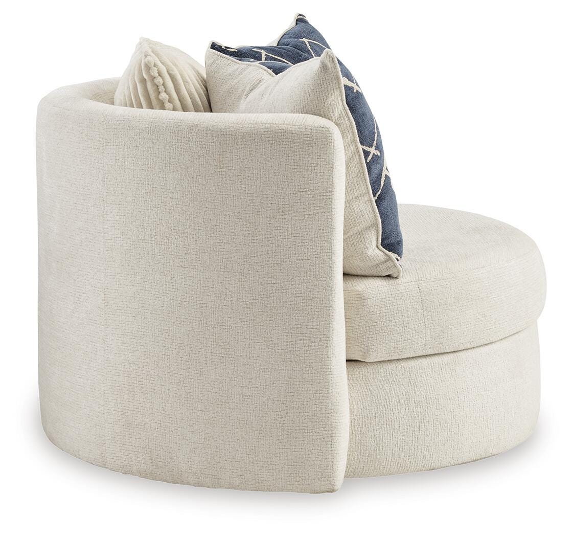 Padova Swivel Accent Chair (33706-SI) - Image 3