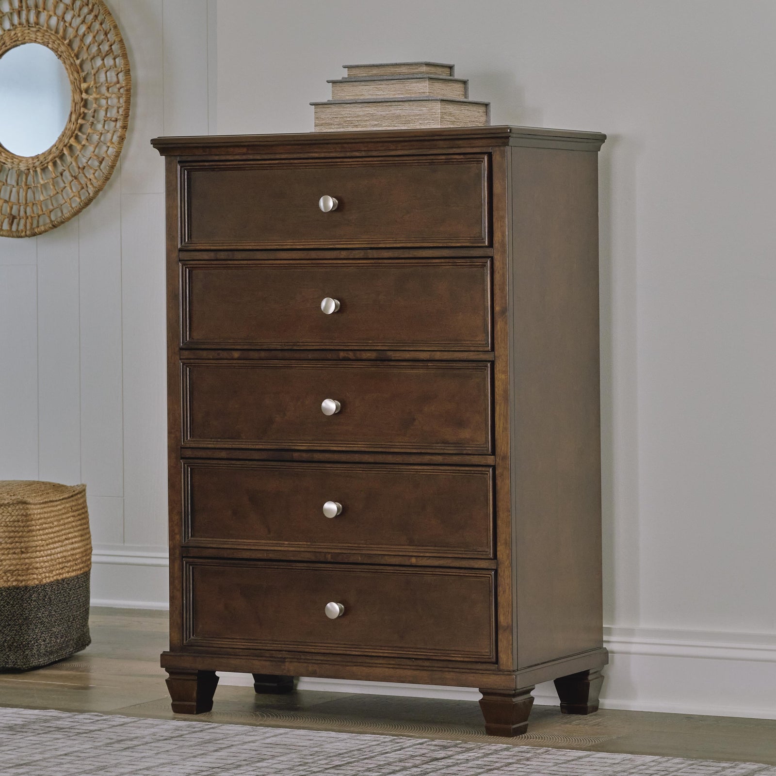 Danabrin Chest of Drawers - Brown (B685-SI) - Image 9