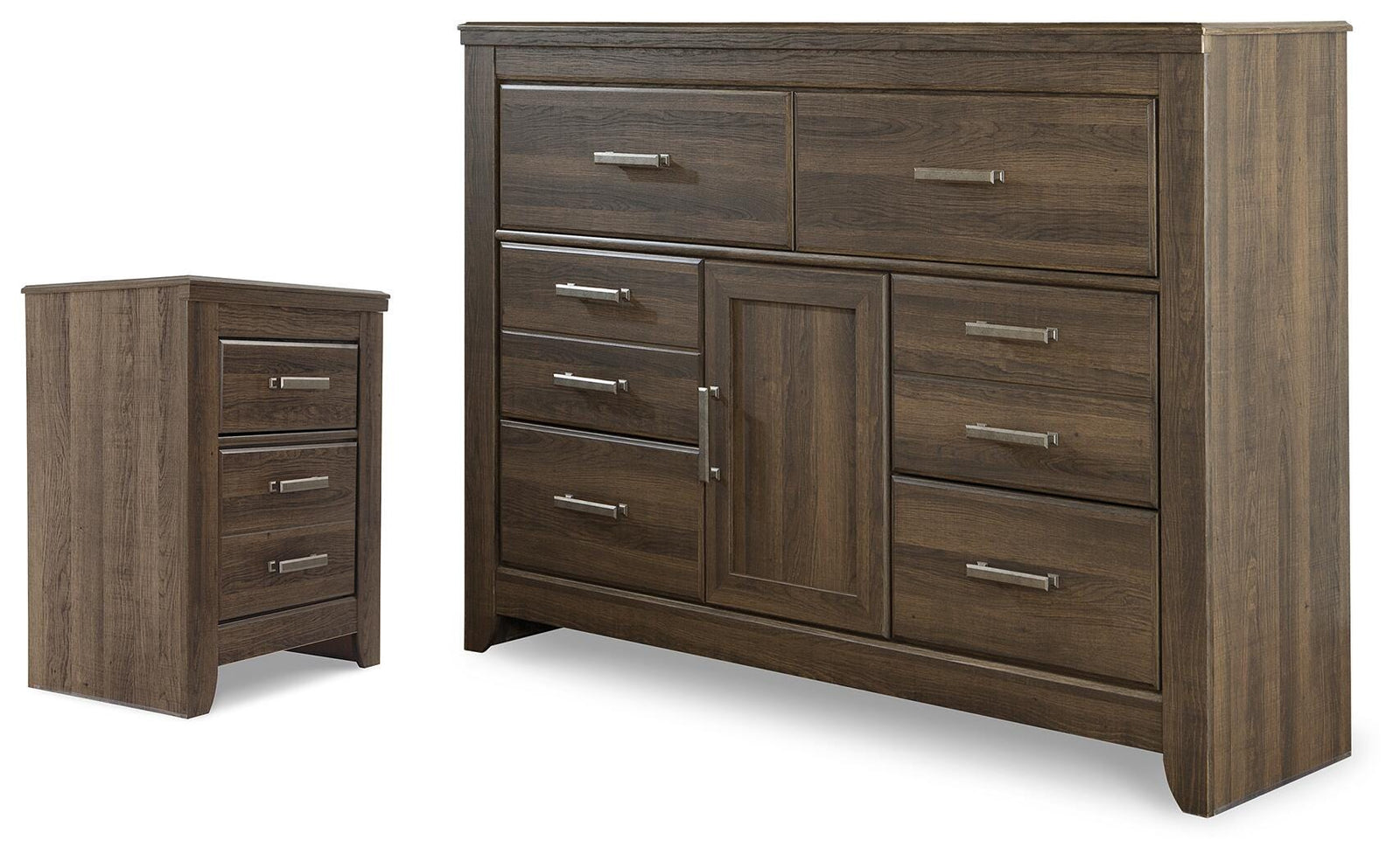 Juararo Dresser and Nightstand (B251-SI)