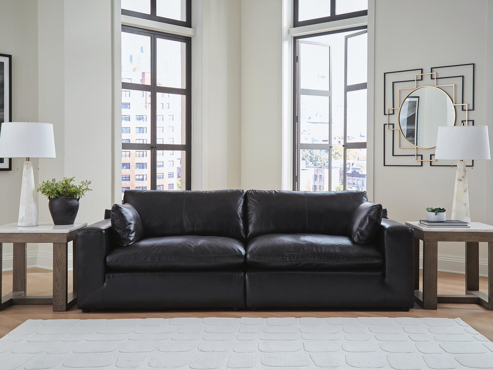 Emilia 2-Piece Sectional Loveseat (30902-SI) - Image 2