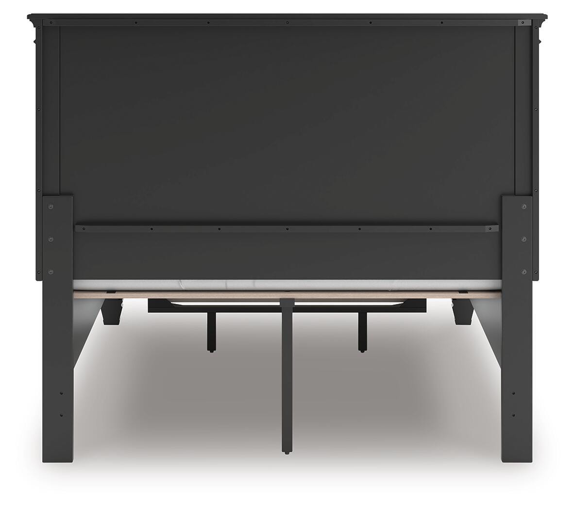 Lanolee Panel Storage Bed (Youth) - Black (B687-SI) - Image 7