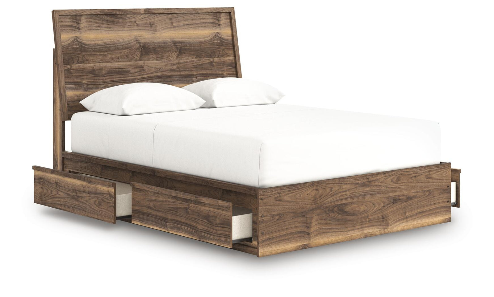Chirason Queen Panel Bed with Storage (PCB3367-SI) - Image 3