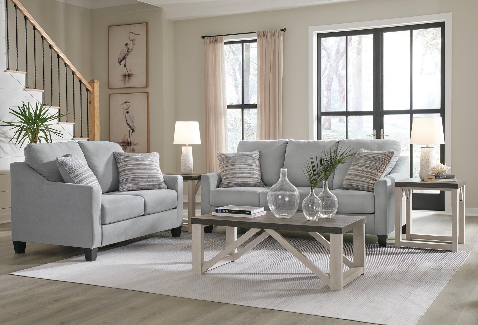 Adlai Sofa and Loveseat (30103-SI) - Image 4