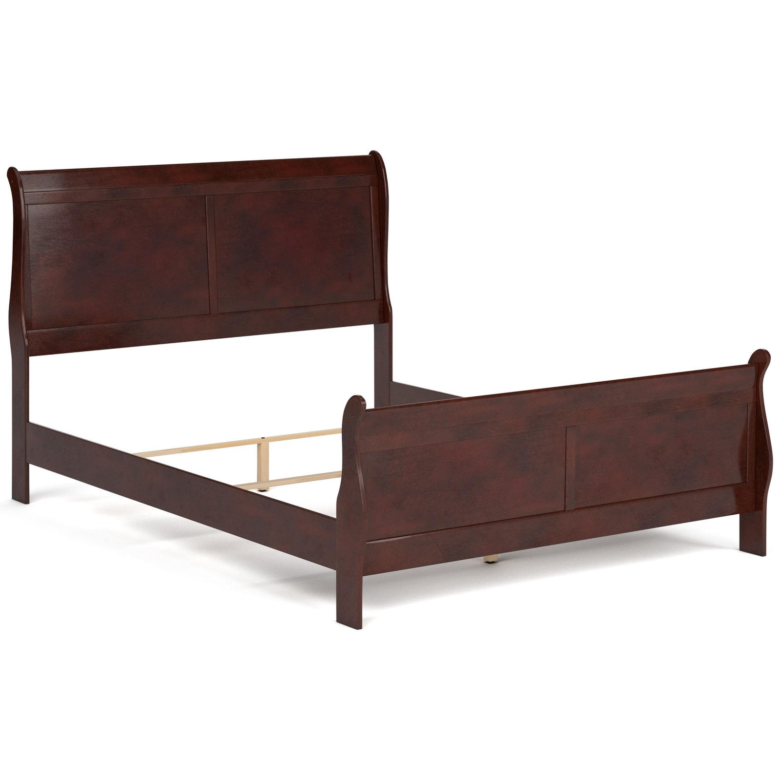 Alisdair Sleigh Bed, Dresser and Chest - Reddish Brown (B376-SI) - Image 5