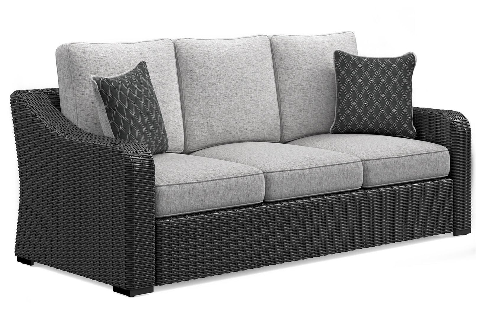 Beachcroft Outdoor Sofa and 2 Lounge Chairs (P792-SI) - Image 9
