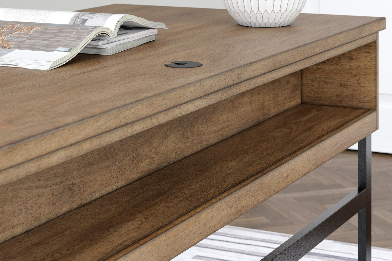 Montia 67 Home Office Desk (H632-SI) - Image 11