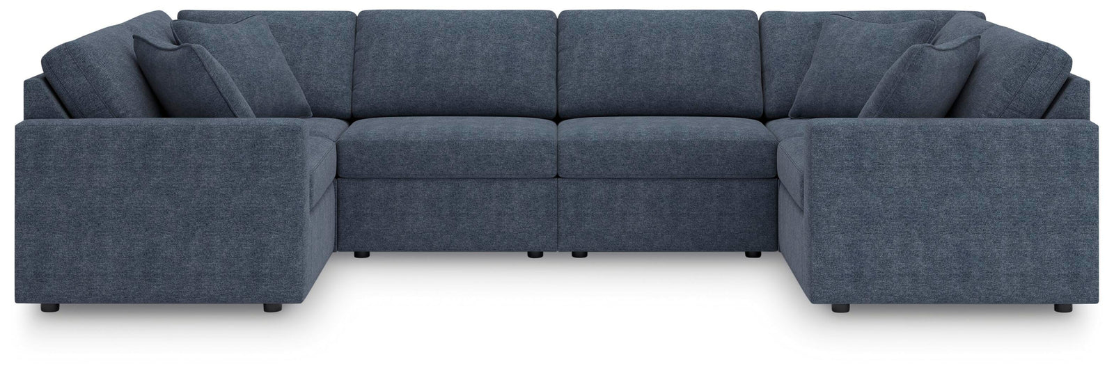 Modmax 6-Piece Sectional and Ottoman (92121-SI) - Image 7