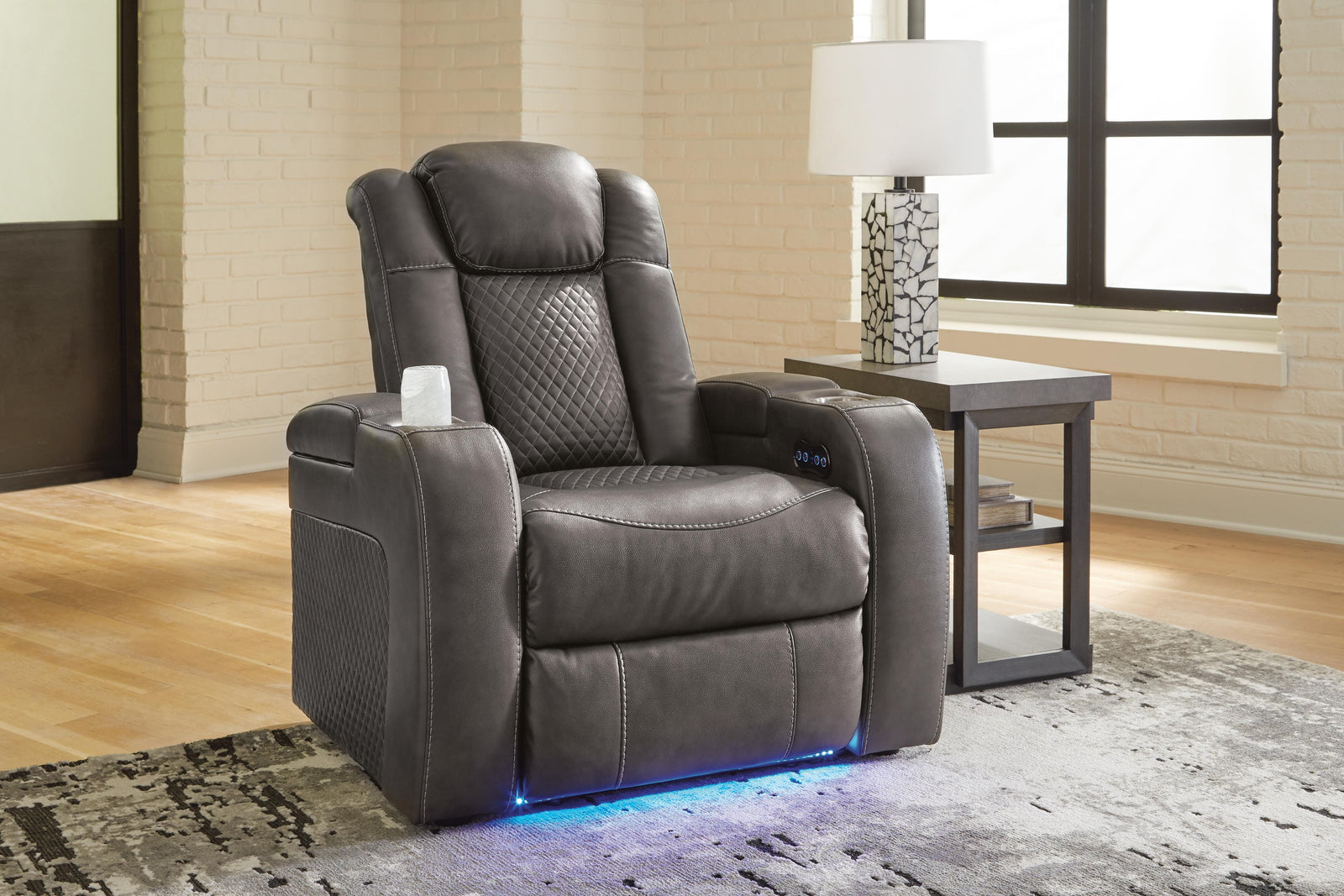Fyne-Dyme Power Reclining Sofa, Loveseat and Recliner (36602-SI) - Image 27