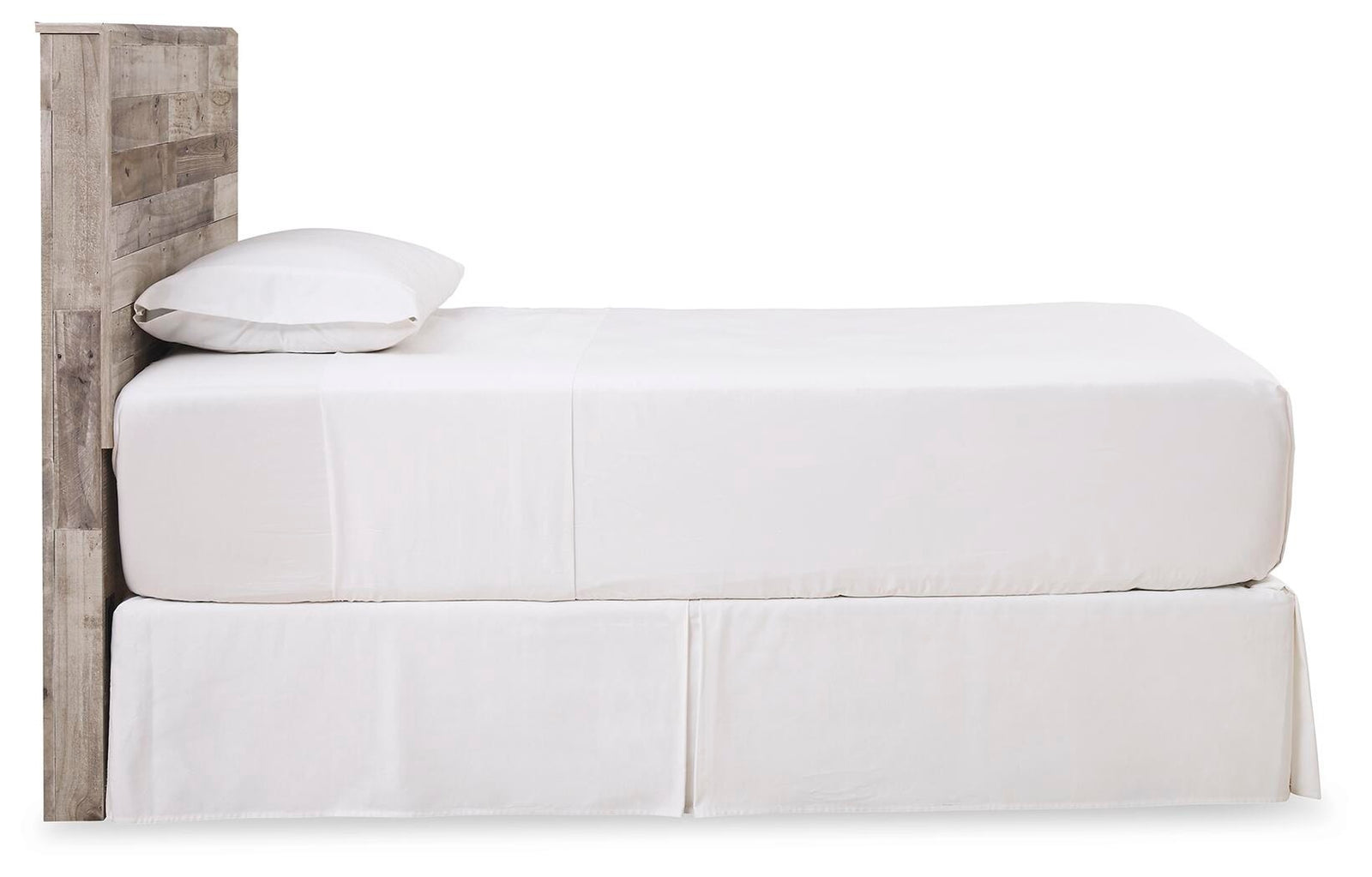 Effie Panel Headboard - Whitewash (B255-SI) - Image 6