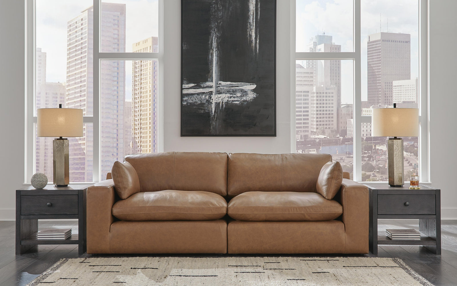 Emilia 2-Piece Sectional Loveseat (30901-SI) - Image 4